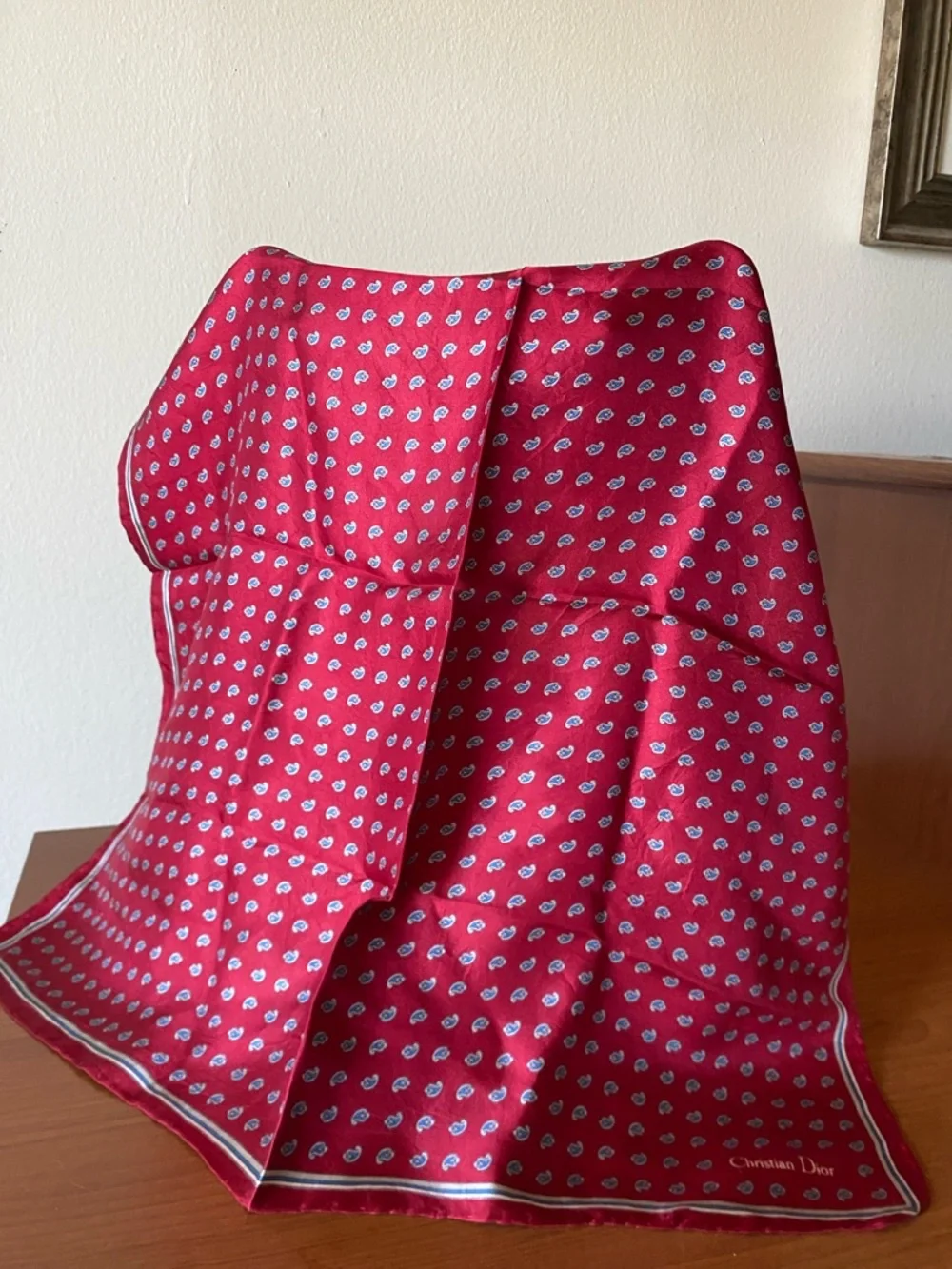 Christian Dior Vintage Silk Scarf